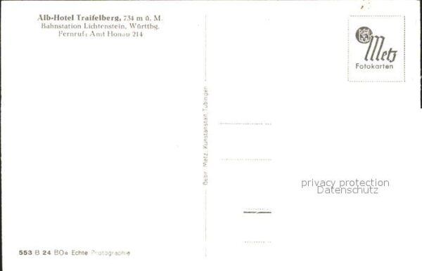 Traifelberg Alb-Hotel Lichtenstein – Bild 2