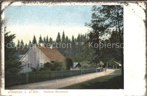 Ilmenau Thueringen Gasthaus Mönchshof