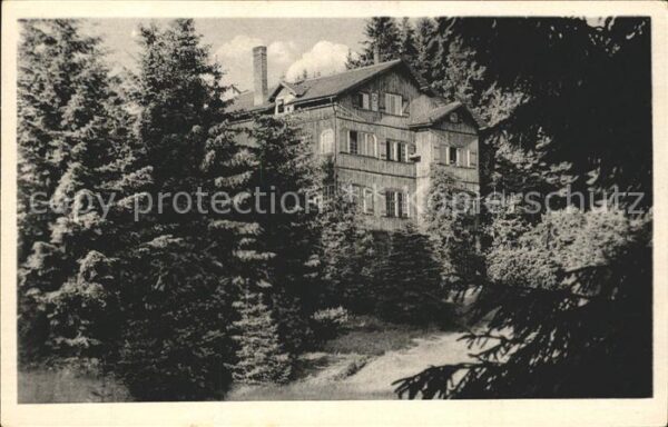 Ilmenau Thueringen Schöffenhaus neben Schwalbenstein Goeth