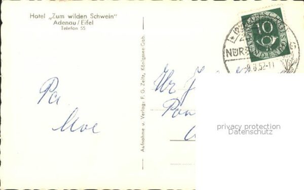 Adenau Ahrweiler Rheinland-Pfalz Nürburg Hotel Zum wilden Schwein – Bild 2