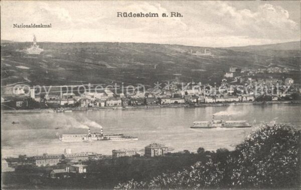 Ruedesheim Rhein Nationaldenkmal