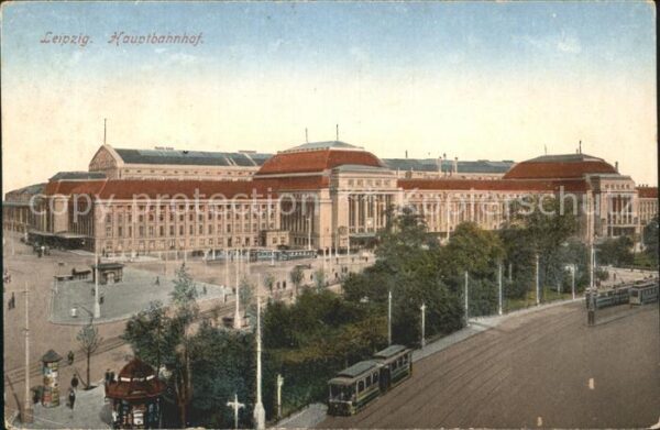 Leipzig Hauptbahnhof Strassenbahn