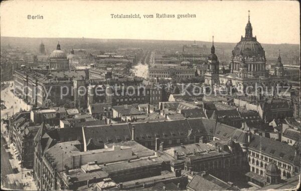 Berlin Blick vom Rathaus