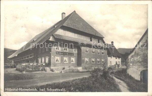 Hoellental Schwarzwald Himmelreich
