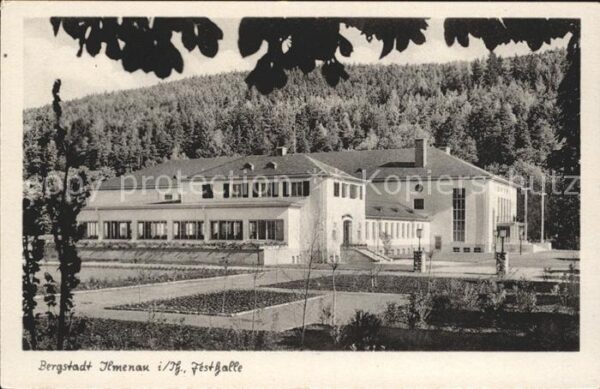 Ilmenau Thueringen Festhalle