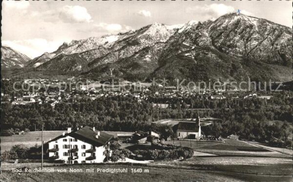 Bad Reichenhall von Nonn mit Predigtstuhl