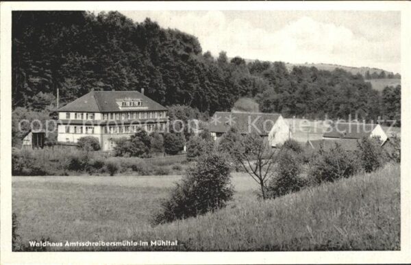 Muehltal Thueringen Waldhaus Amtsschreibersmühle
