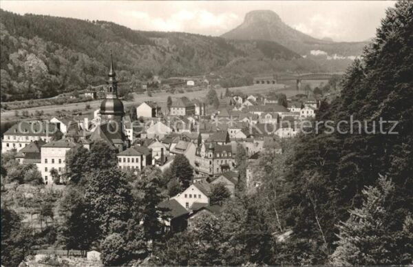 Bad Schandau mit Lilienstein