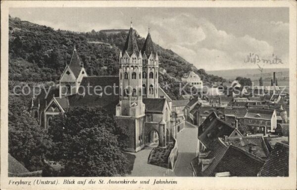 Freyburg Unstrut St. Annenkirche und Jahnheim