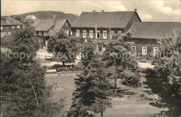 Neustadt Rennsteig FDGB-Erholungsheim Goldener Frosch