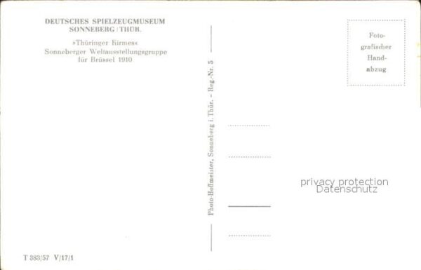 Sonneberg Thueringen Deutsches Spielzeugmuseum – Bild 2