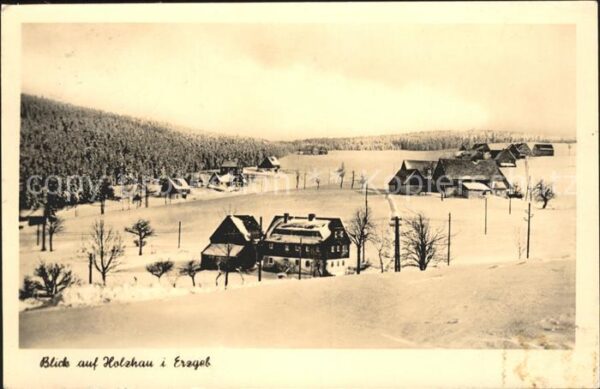 Erzgebirge Region Holzhau Häuser