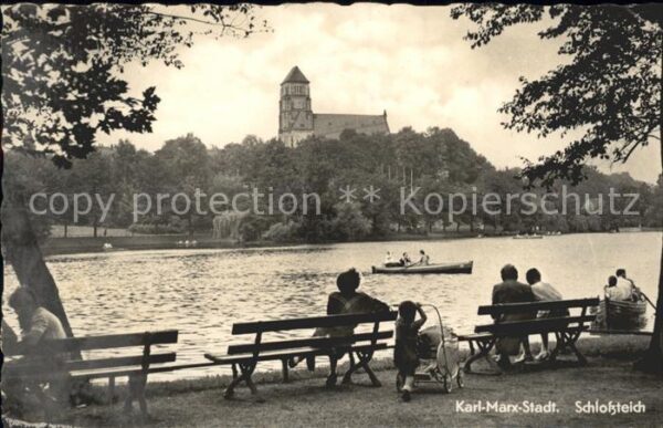 Karl-Marx-Stadt Schlossteich