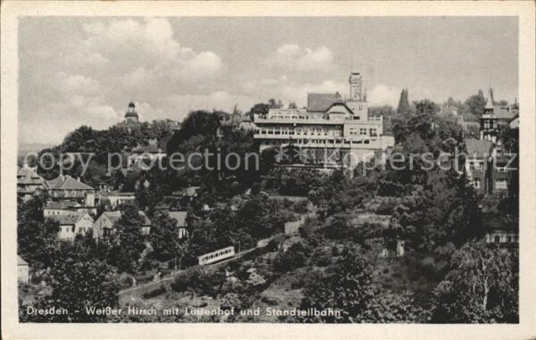 Dresden Weißer Hirsch Luisenhof Standseilbahn