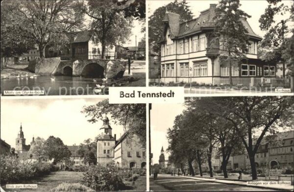 Bad Tennstedt Glunkerbach Kurhaus Rathaus