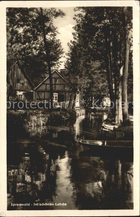 Lehde Spreewald Boote Häuser