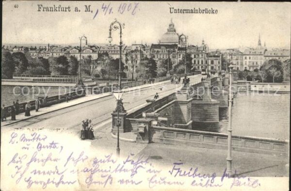 Frankfurt Main Untermainbrücke