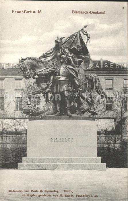 Frankfurt Main Bismarck-Denkmal