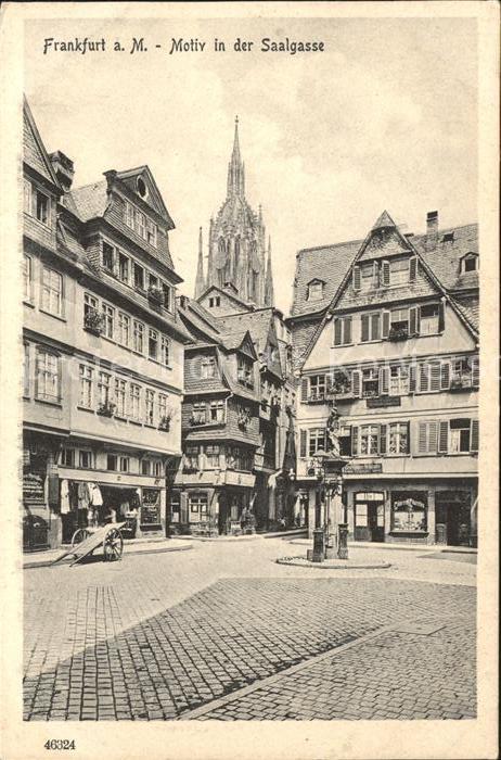 Frankfurt Main Saalgasse Dom
