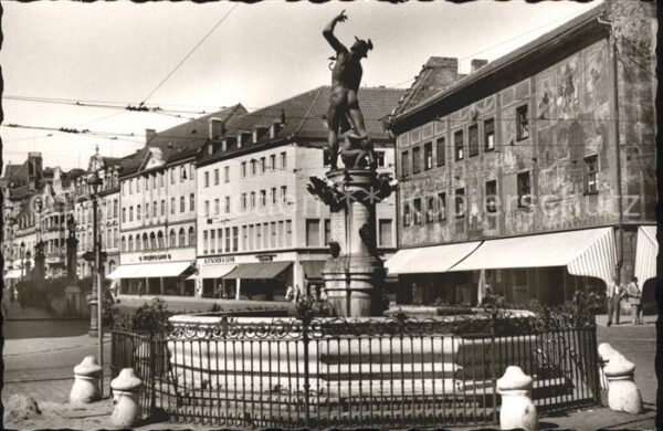 Augsburg Merkurbrunnen