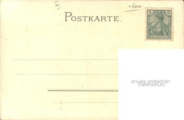 Frankfurt Main Römer Künstlerkarte – Bild 2