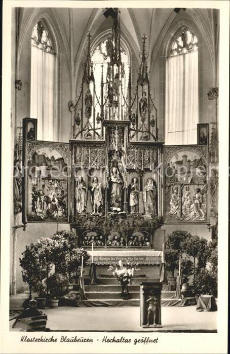 Blaubeuren Klosterkirche Hochaltar