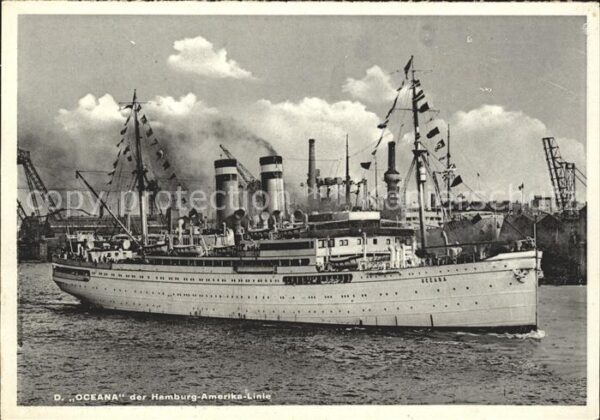 Hamburg Dampfer Oceana