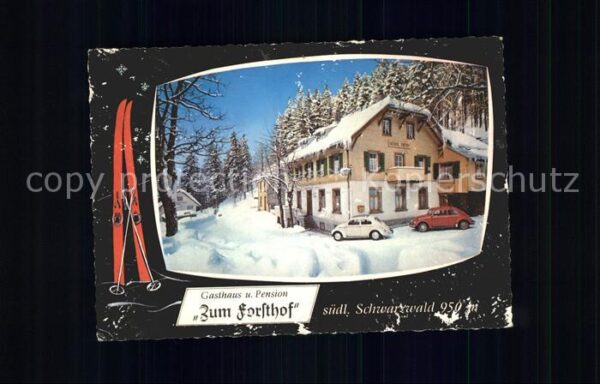 Haeg-Ehrsberg Gasthaus Pension Zum Forsthof im Winter