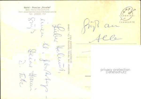 Oberharmersbach Hotel Pension Forell – Bild 2
