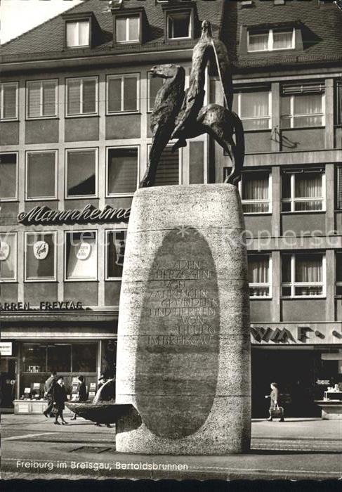 Freiburg Breisgau Bertholdsbrunnen