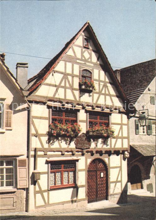 Marbach Neckar JH Marbach Fachwerk