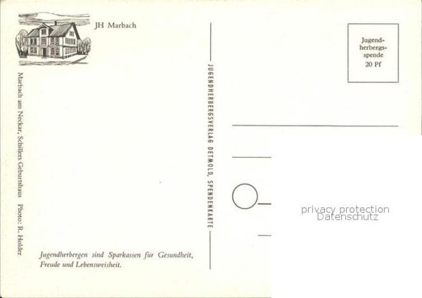 Marbach Neckar JH Marbach Fachwerk – Bild 2