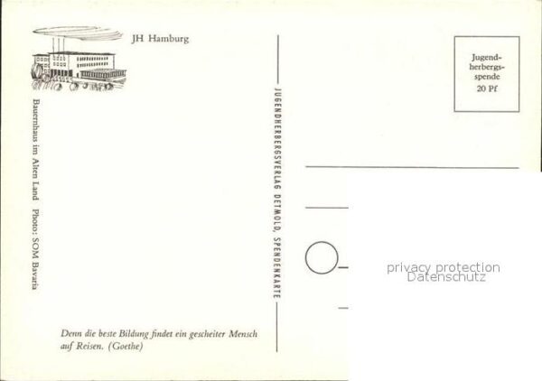 Hamburg JH altes Friesenhaus – Bild 2