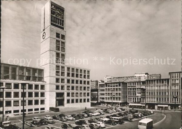 Stuttgart Neues Rathaus Autos