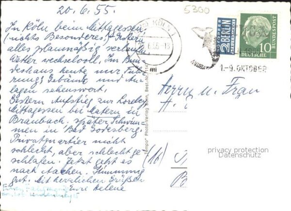 Bonn Rhein Fliegeraufnahme Bundeshaus – Bild 2