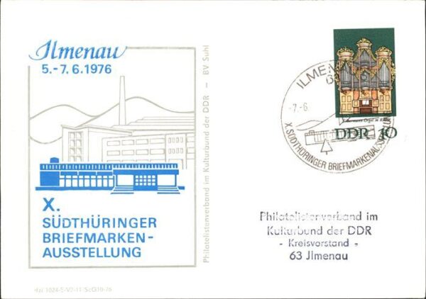 Ilmenau Thueringen Briefmarkenausstellung