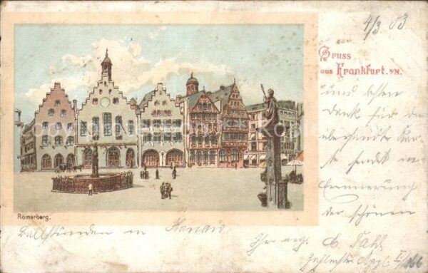 Frankfurt Main Römerberg