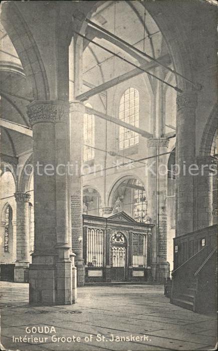 Gouda Groote of St. Janskerk intern