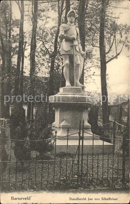 Barneveld Gelderland Standbeeld Jan van Schaffelaar