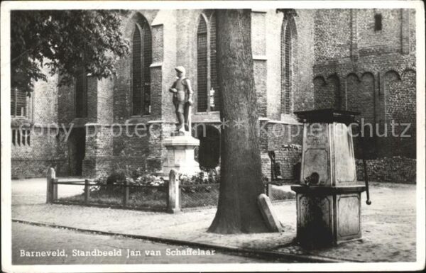 Barneveld Gelderland Standbeeld Jan van Schaffelaar