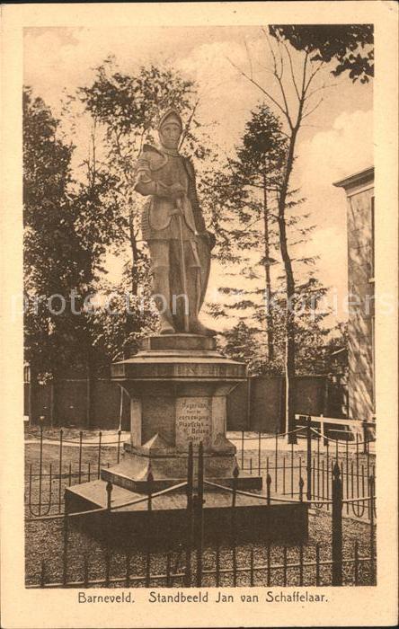 Barneveld Gelderland Standbeeld Jan van Schaffelaar