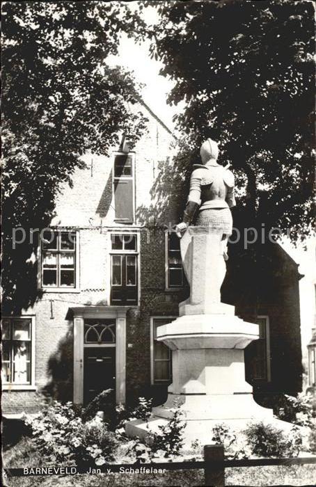 Barneveld Gelderland Standbeeld Jan van Schaffelaar