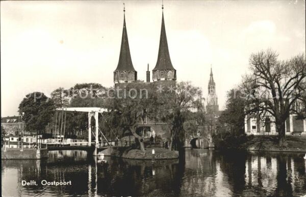 Delft Oostpoort alte Brücke