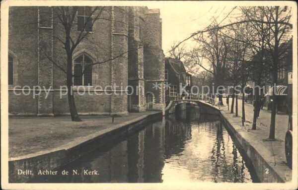 Delft N. Kerk Brücke