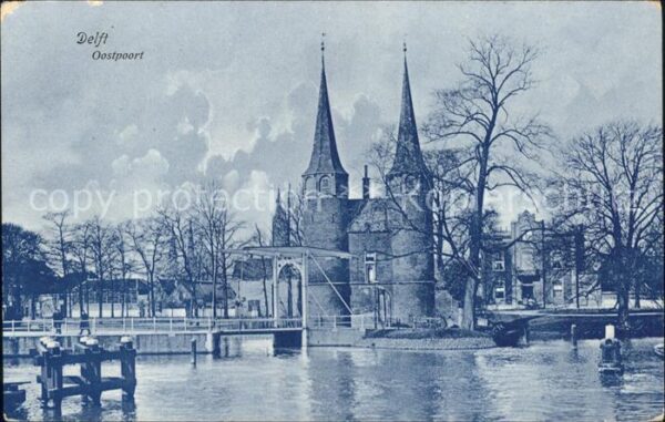 Delft Oostpoort alte Brücke