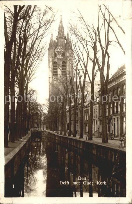 Delft met Oude Kerk