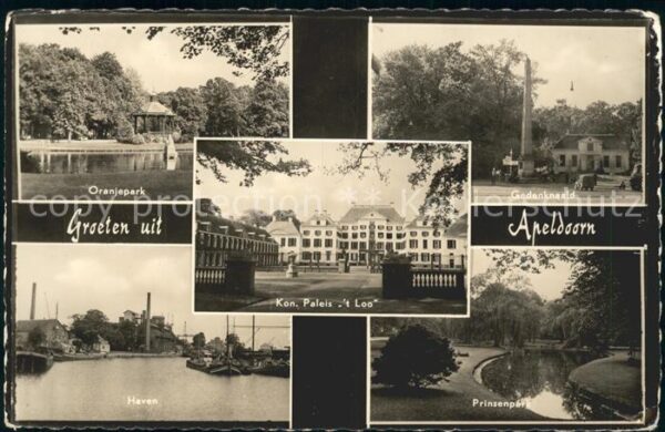 Apeldoorn Kon. Paleis Het Loo Prinsenpark Gedenkn