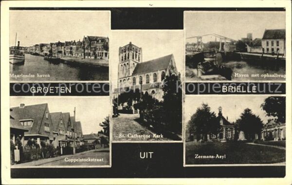 Brielle Niederlande Coppelstockstraat Haven St. Catharijne