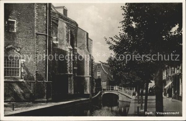 Delft Vrouwenrecht Brücke
