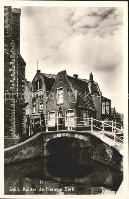 Delft Achter de Nieuwe Kerk